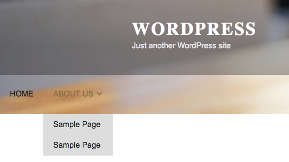 Wevflow Navbar to Wordpress Menu Screenshot