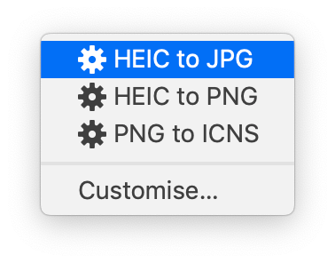 Convert HEIC to JPG on Right Click for Free