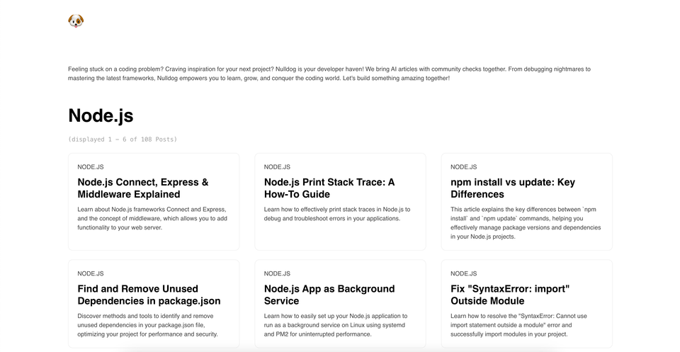 Nulldog.com: Building a Dev Article Factory with AI, Payload CMS, Next.js, and GCP