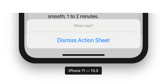 SwiftUI: Value of type 'some View' has no member 'presentation'
