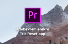 Free Premiere Pro on Mac OS X? PremierePro Trial Reset Tool!